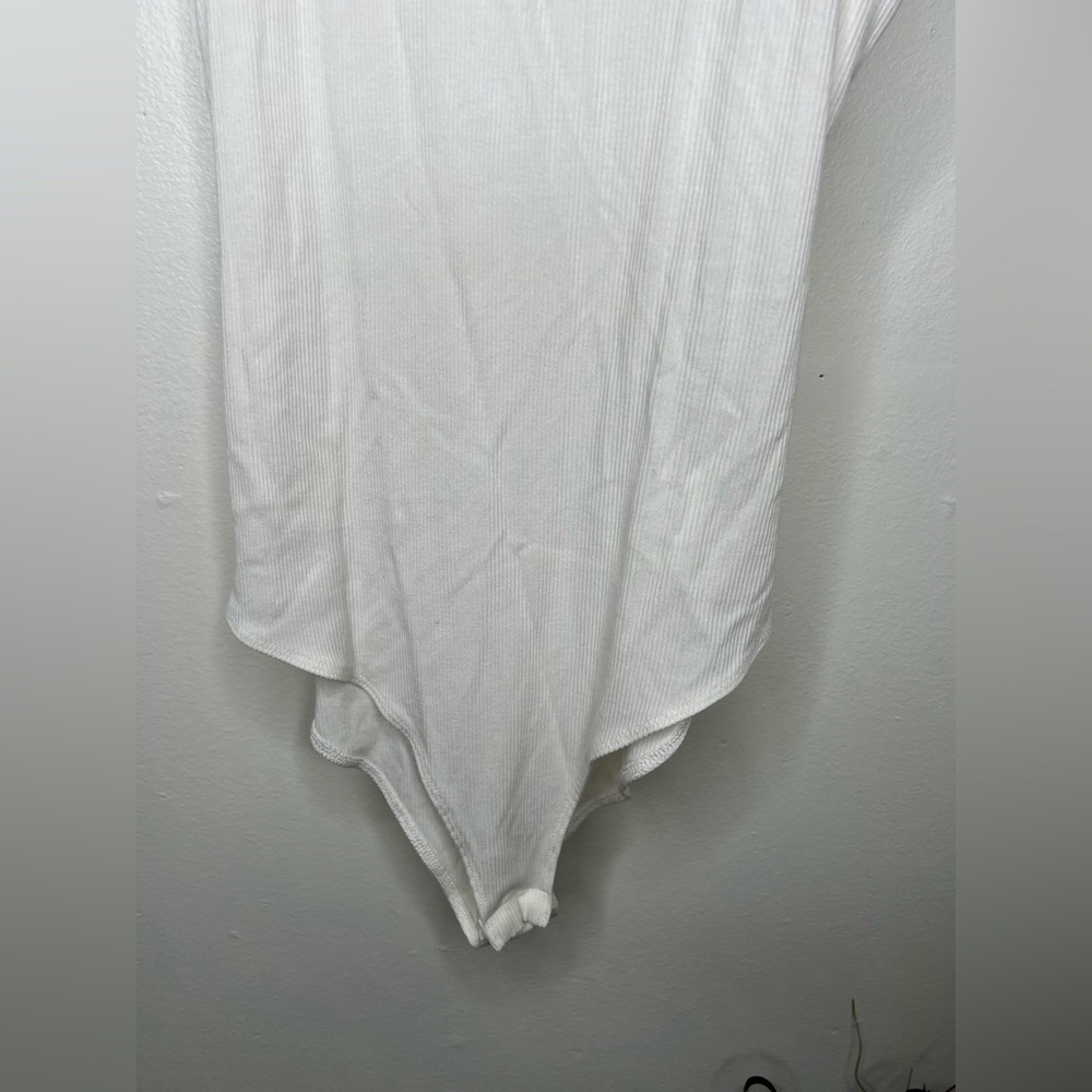 Mangopop Racerback Ribbed Bodysuit - Picture 3 of 6